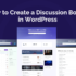 Create a Discussion Board